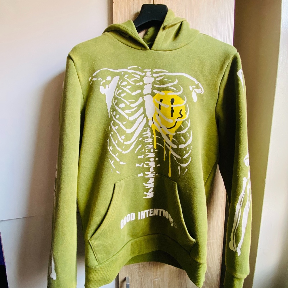 Nav Smiley Face Hoodie